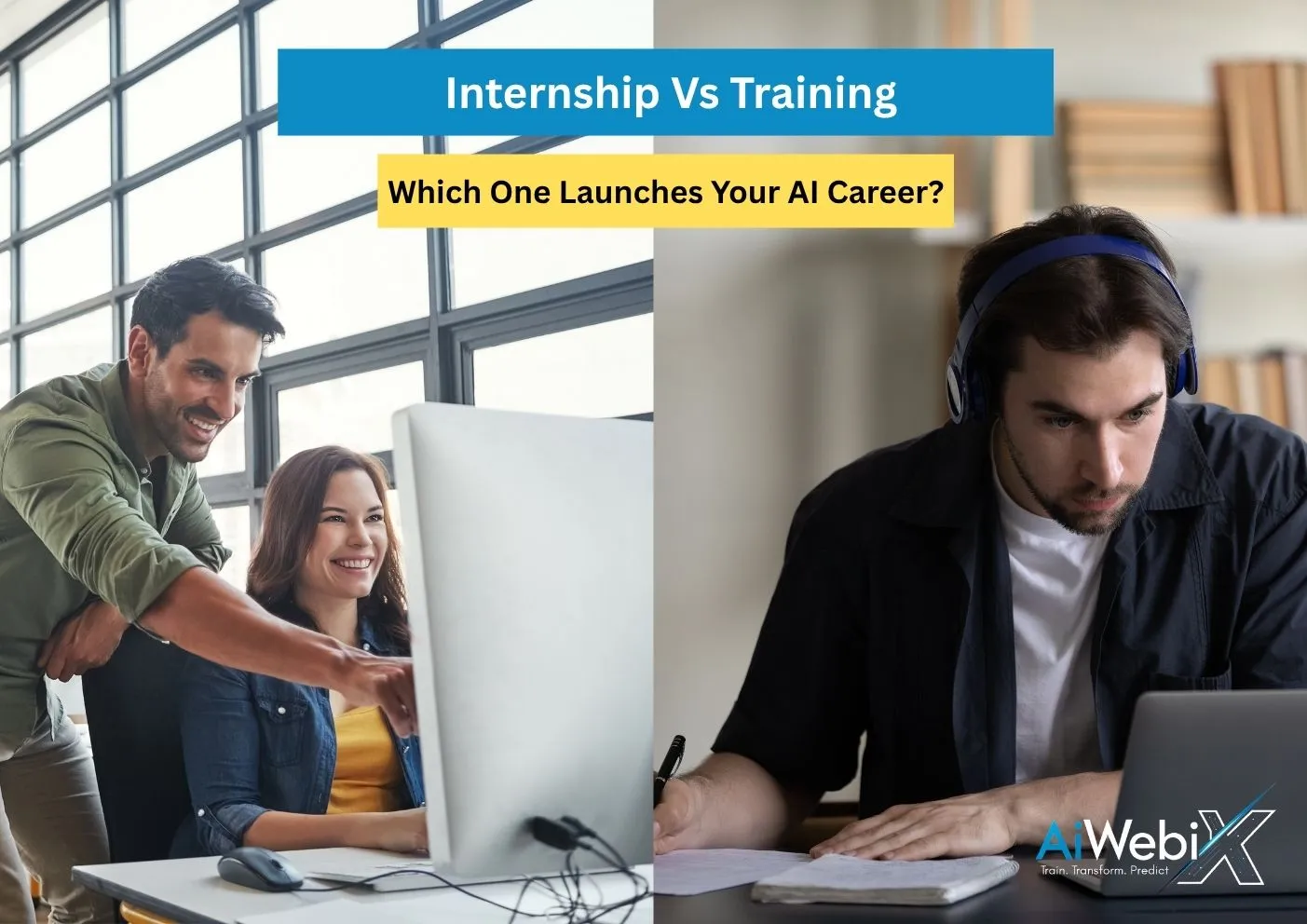 image about AI Internship vs. AI Training