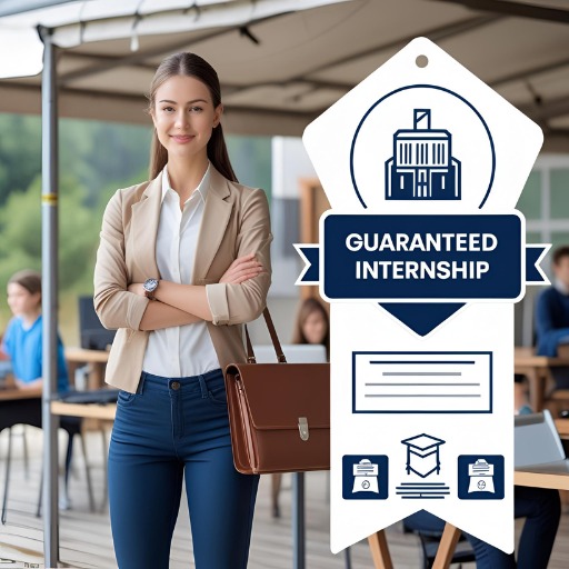 Choose guaranteed internship plan illustration