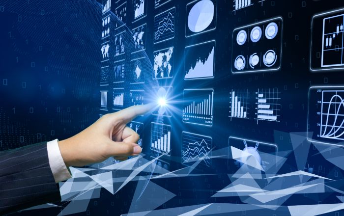 Student working on real AI project as part of AiWebix course